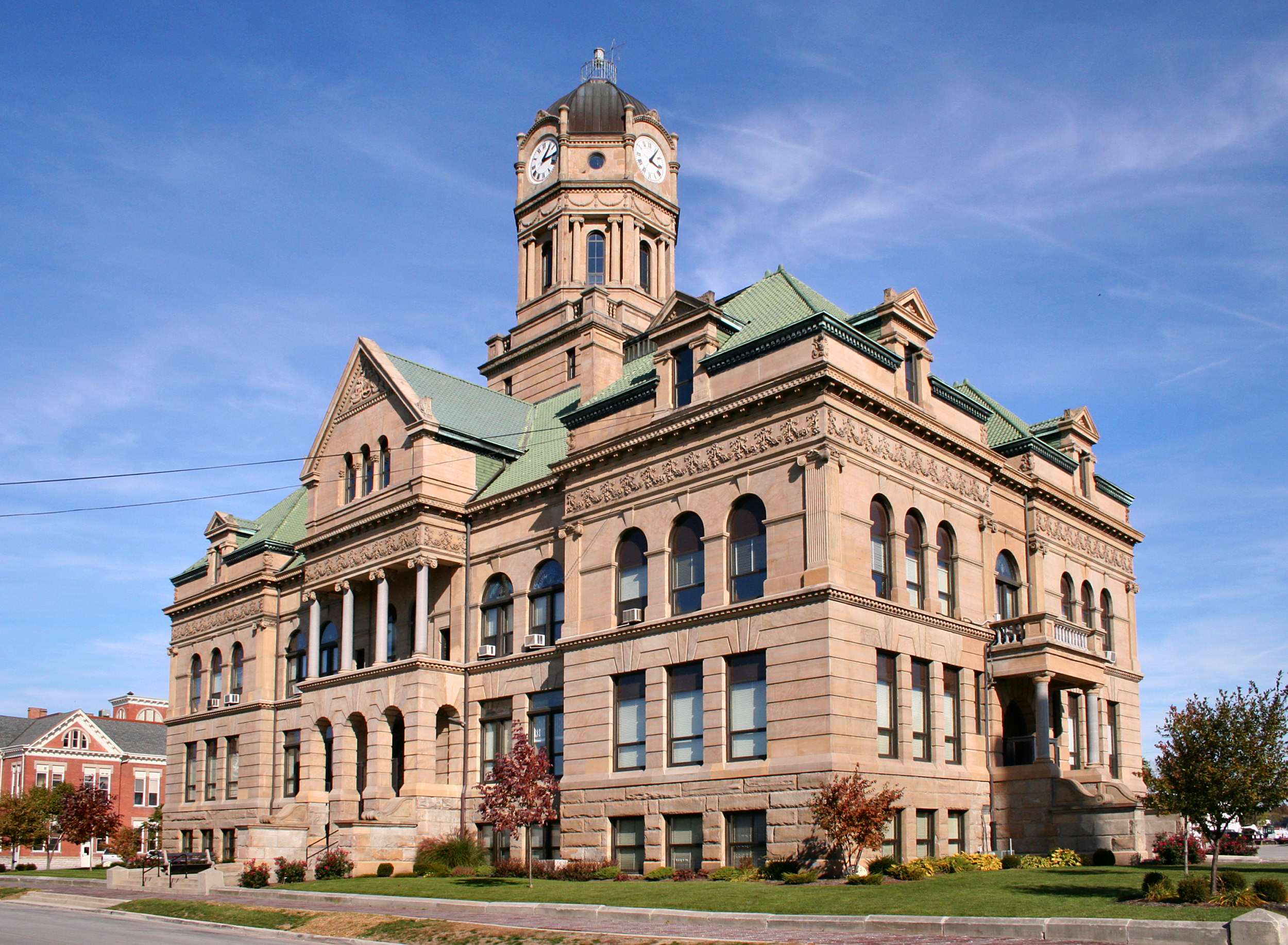 Auglaize County Courthouse in Wapakoneta, Ohio