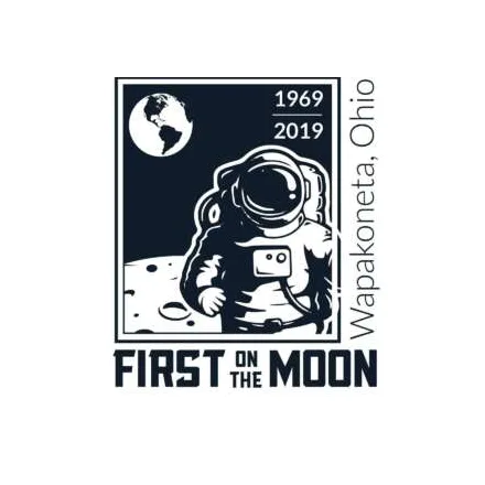 First on the Moon logo