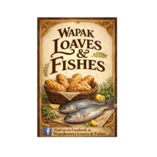 Wapak Loaves and Fishes logo