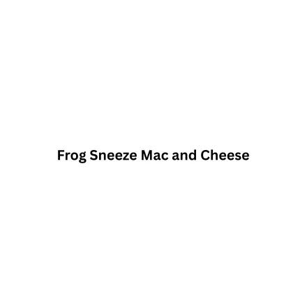 Frog Sneeze Mac and Cheese logo