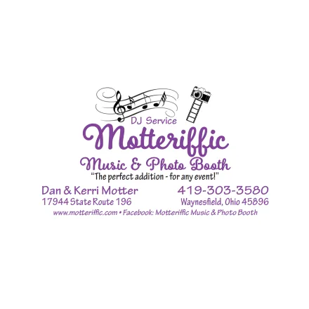Motteriffic Music & Photo Booth logo