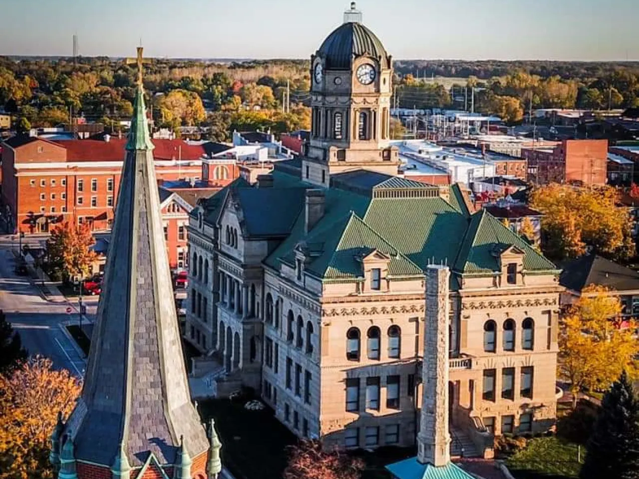 Aerial View Of Wapakoneta Aaron Stiger Photography 2019