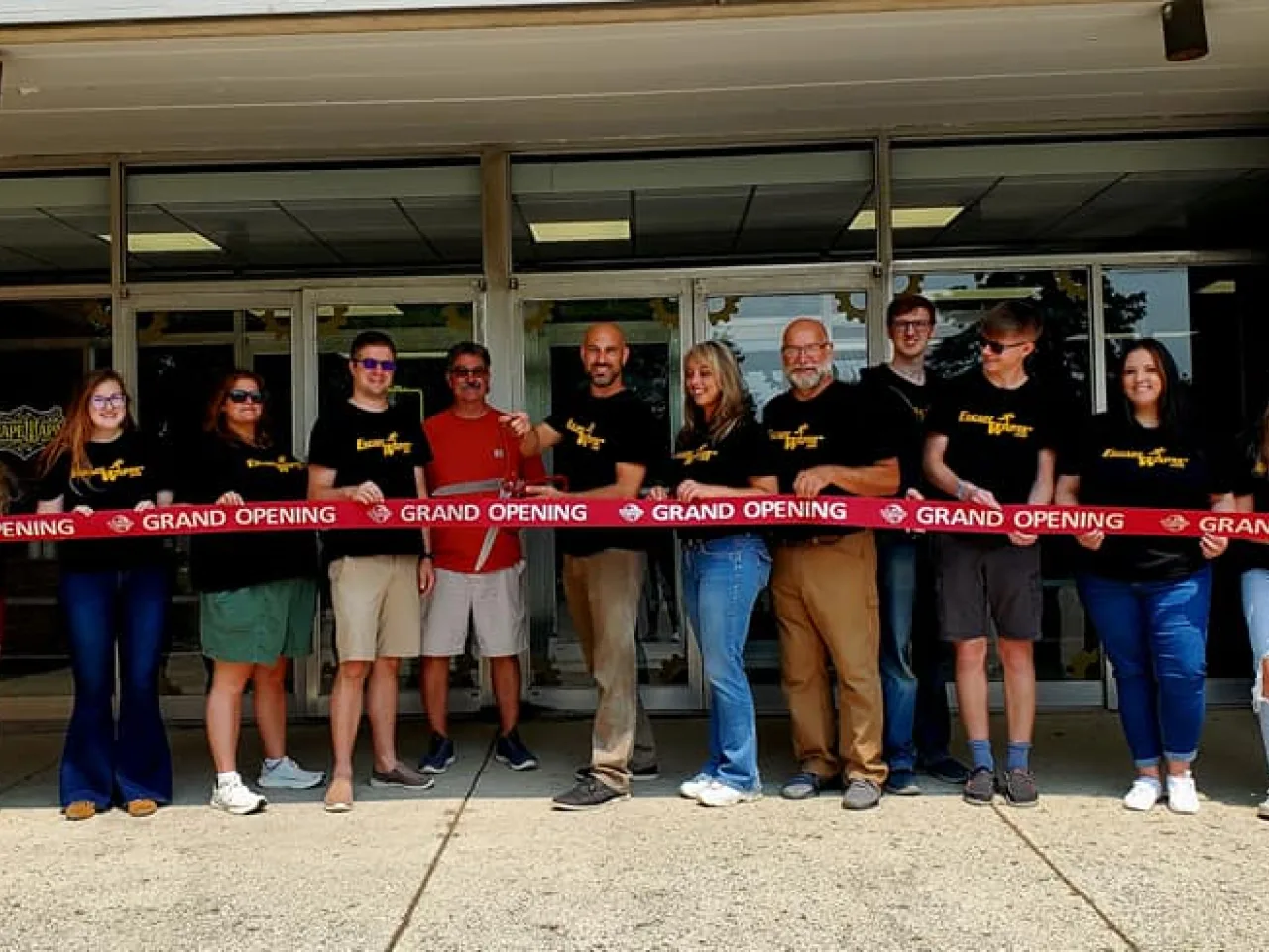 Escape Wapak Ribbon Cutting Grand Opening